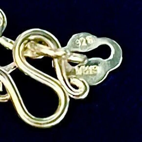 AZG Darling Sterling 925 Silver 9” Anklet - Picture 8 of 11